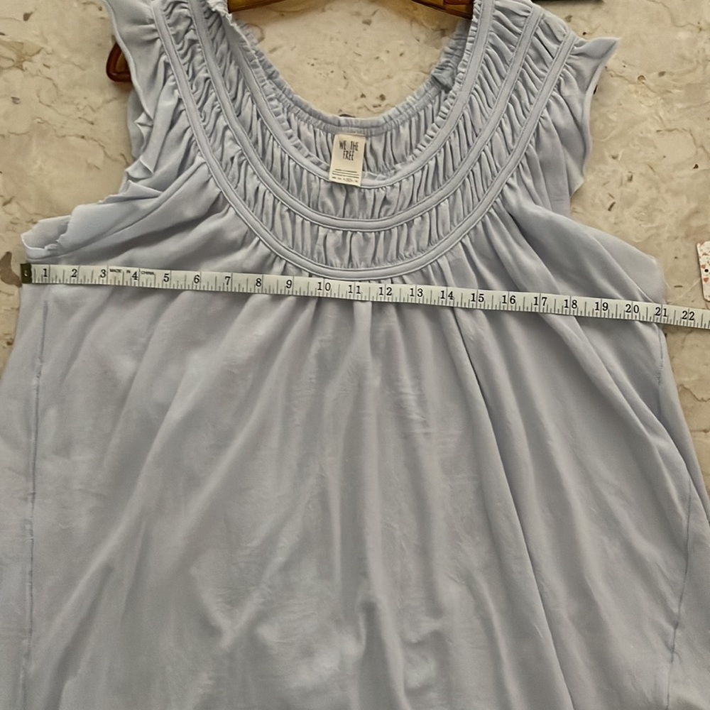 Free People Coconut Ruffled Top - Picture 5 of 8